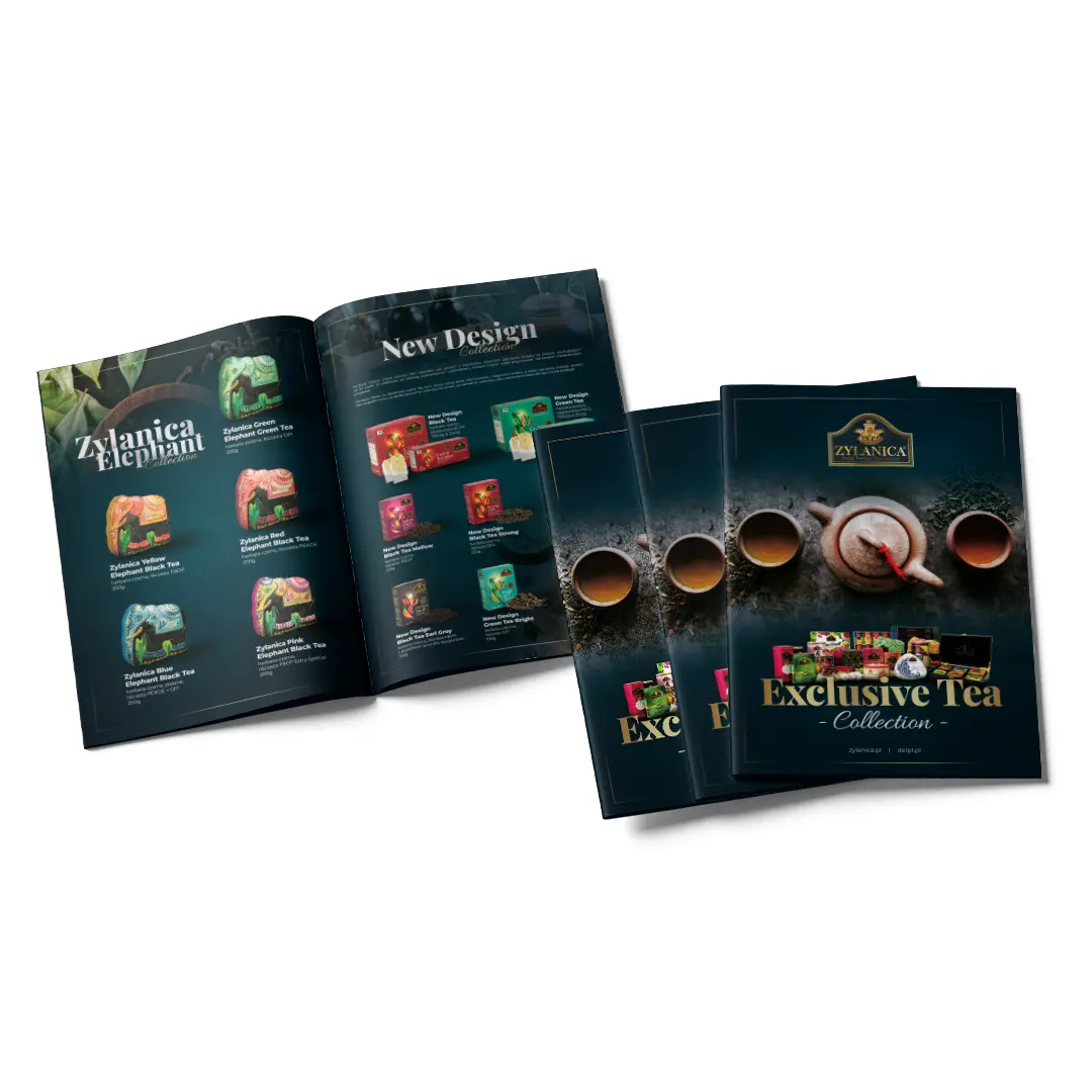 Exclusive Tea - katalog produktowy i broszura